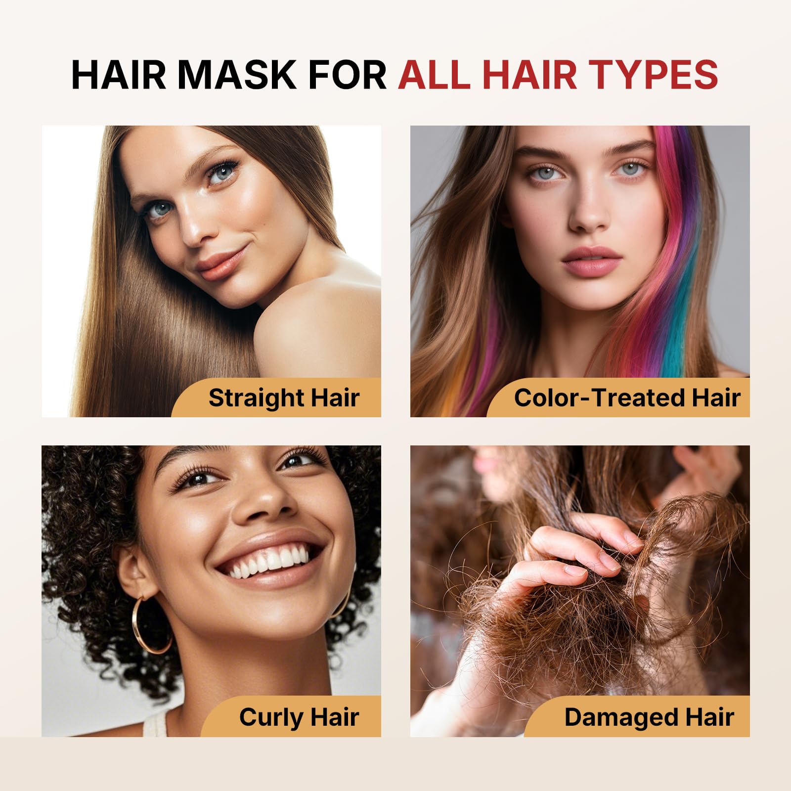Karseell Collagen Hair Mask for Dry & Damaged Hair – 300ml Jar | Suitable for All Hair Types - Image 7