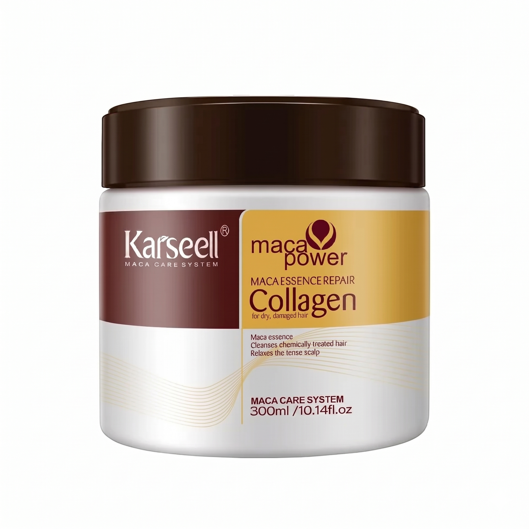 Karseell Collagen Hair Mask for Dry & Damaged Hair – 300ml Jar | Suitable for All Hair Types