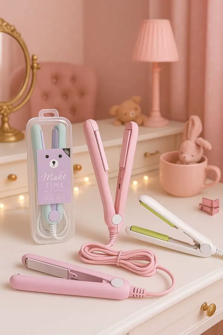 Mini Hair Straightener - Portable Travel Size - Image 4